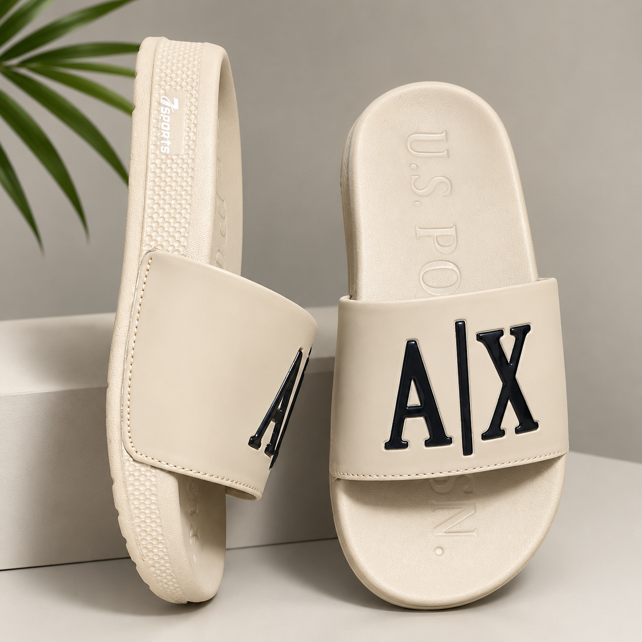 Signature AX Comfort Slides | Soft&comfortable | Antislip&washable | ZappySole Premium Slides