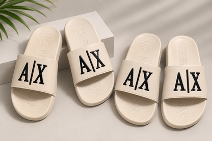 Signature AX Comfort Slides | Soft&comfortable | Antislip&washable | ZappySole Premium Slides